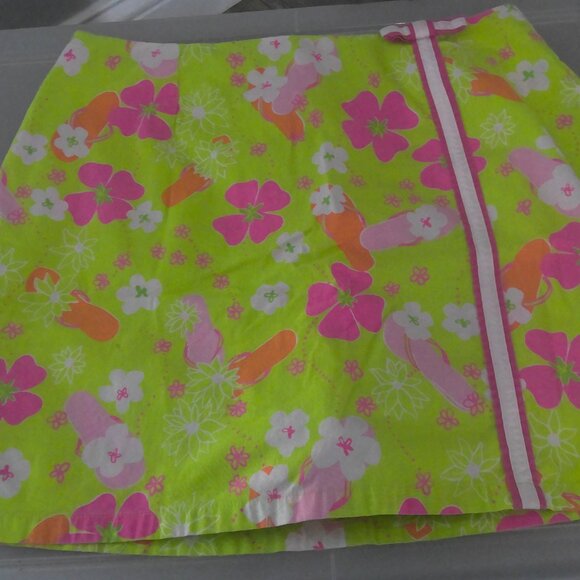 Lilly Pulitzer Vintage white label Skort - Picture 8 of 8
